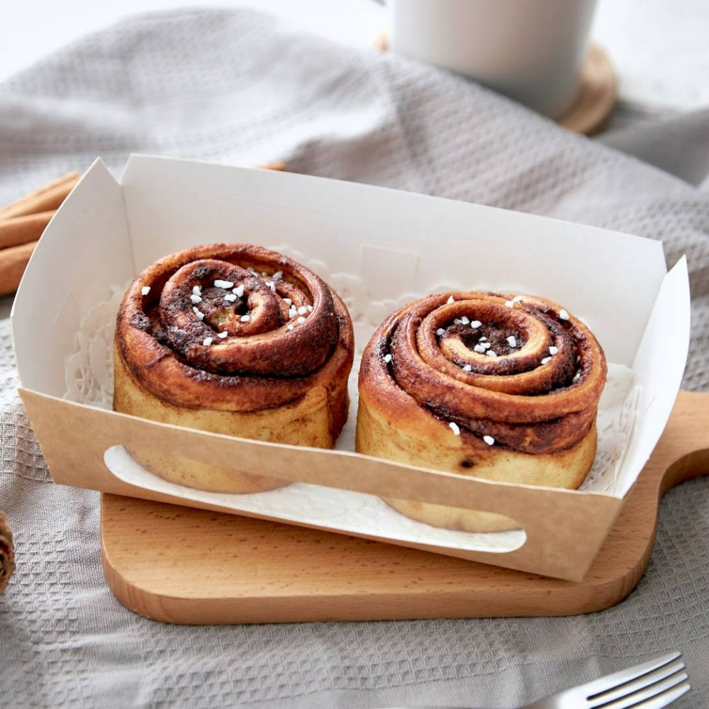 團購名店【Just a Bite Dessert】黑糖奶油肉桂捲 : 兩入一組-細節圖3