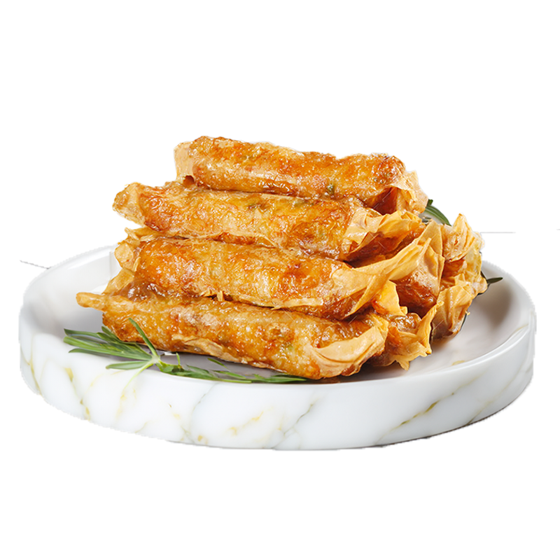 祥鈺水產｜府城蝦捲 320克/盒 10入 府城蝦卷-細節圖3