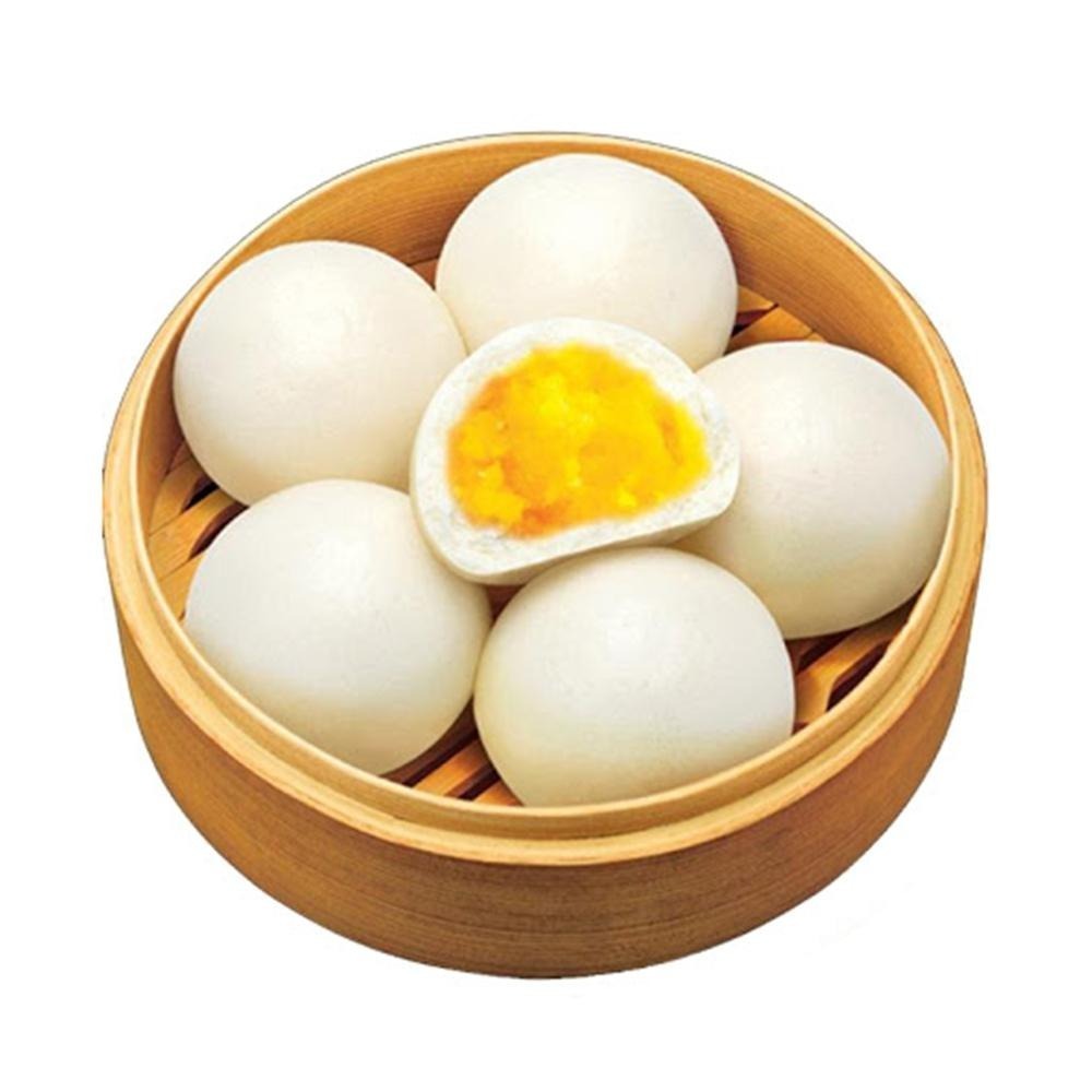祥鈺水產｜港式奶皇包 320g/盒 10個 奶黃包-細節圖2