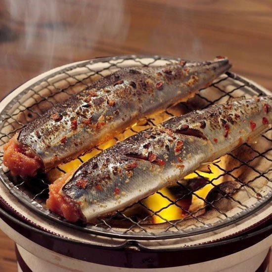 祥鈺水產｜爆卵明太子秋刀魚 320g/盒-細節圖3