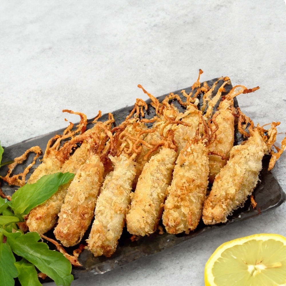 祥鈺水產｜脆皮蝦小卷 (600g±5%/盒 10份/盒 )-規格圖8