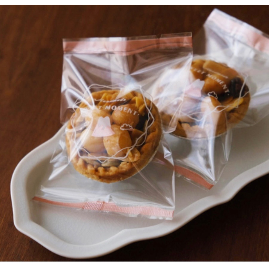 【麥歡樂】富士小鎮點心袋  餅乾 豆塔 布列塔尼 雪Q餅 包裝袋 機封袋【烘焙材料】-細節圖3