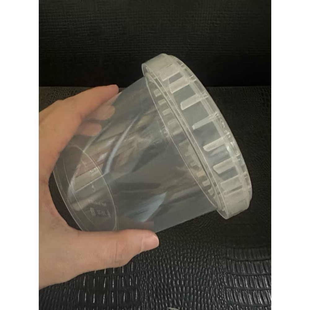 【麥歡樂】台灣製 泡芙桶 5入 1000ml 700ml PP 防開手提桶 加上蓋 點心桶 餅乾桶 優格桶【烘焙材料】-規格圖8