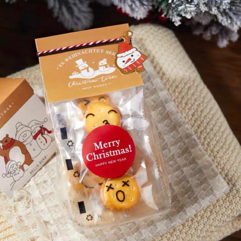 【麥歡樂】貼紙 聖誕節 禮物貼紙 Merry Christmas裝飾貼紙長條貼紙  封口貼紙  電子發票【烘焙材料】-細節圖4