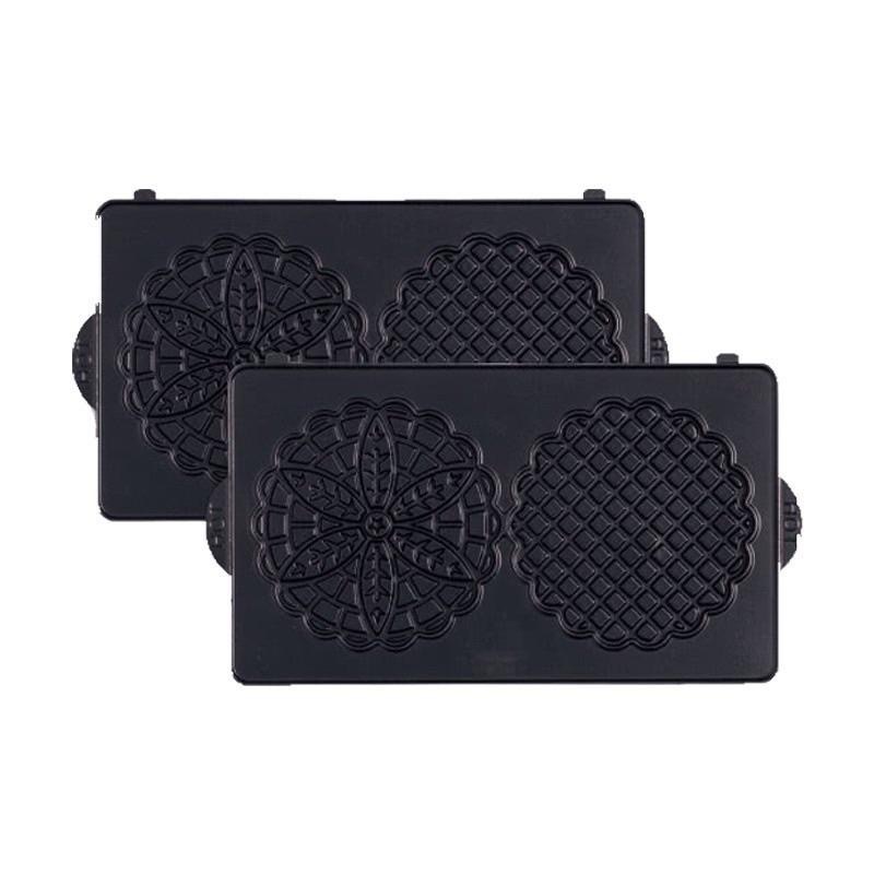 【麥歡樂】公司貨 Vitantonio 鬆餅機烤盤 法式薄餅 蕾絲餅烤盤 甜甜圈烤盤 小V烤盤 盒裝 【烘焙材料】-細節圖2