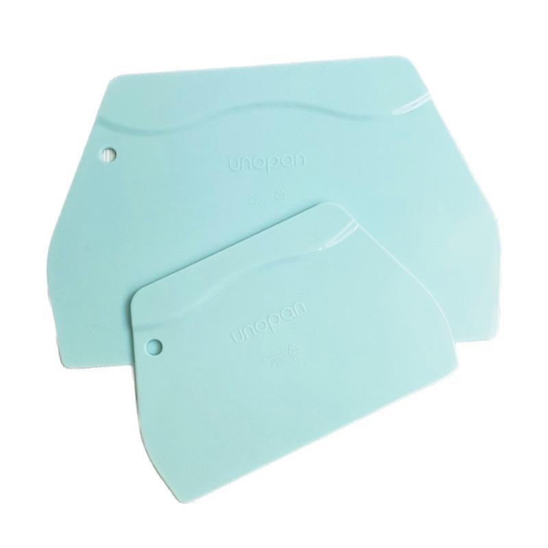 【麥歡樂】三能 抗菌塑膠刮板 耐熱 刮刀 薄荷綠 大UN35012 小UN35013 硬刮 刮板【烘焙材料】-細節圖2