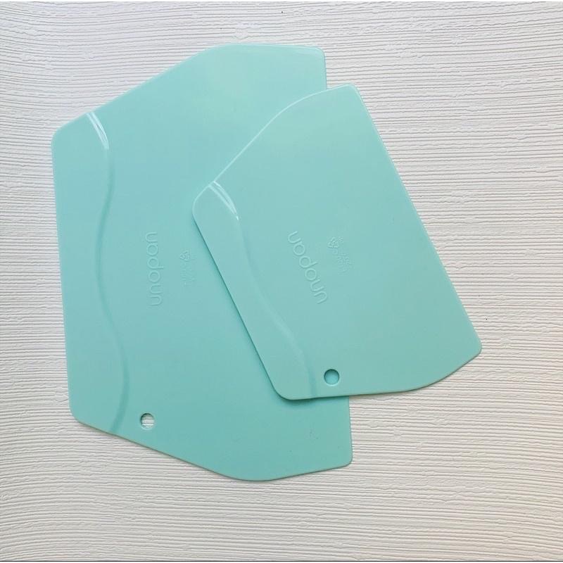 【麥歡樂】三能 抗菌塑膠刮板 耐熱 刮刀 薄荷綠 大UN35012 小UN35013 硬刮 刮板【烘焙材料】-細節圖4