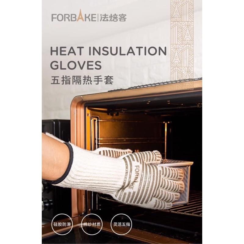 【麥歡樂】特價 法焙客 隔熱手套 加長 五指 耐熱高溫手套 加長 微波爐烤箱 加厚防滑 隔熱 防燙【烘焙材料】-細節圖5