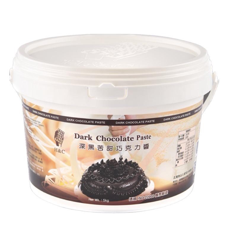 【麥歡樂】正慧 軟質深黑苦甜巧克力醬 軟質巧克力醬 300g 分裝 抹醬 電子發票【烘焙材料】-細節圖2