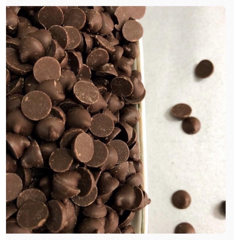 【麥歡樂】梵豪登 耐烤水滴巧克力 苦甜代可可脂巧克力 水滴 耐烘烤  巧克力豆（分裝200g/原裝1kg)【烘焙材料】-細節圖2