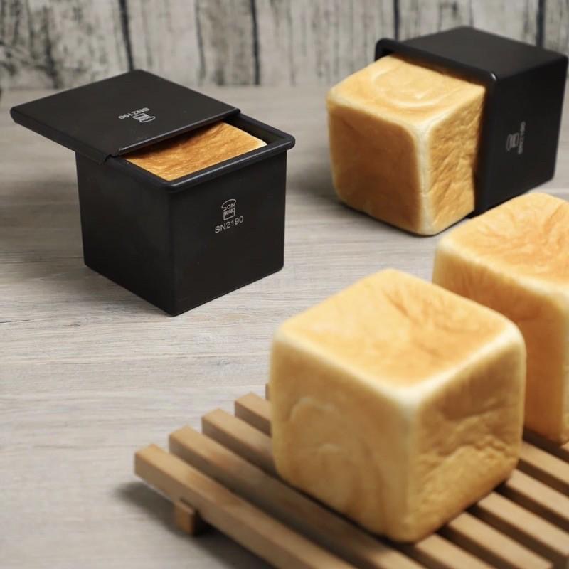 【麥歡樂】現貨 三能SN2190 正方型低糖鑄鋁吐司盒 吐司模 蜜糖吐司模 一體成形 1000系列不沾【烘焙材料】-細節圖2