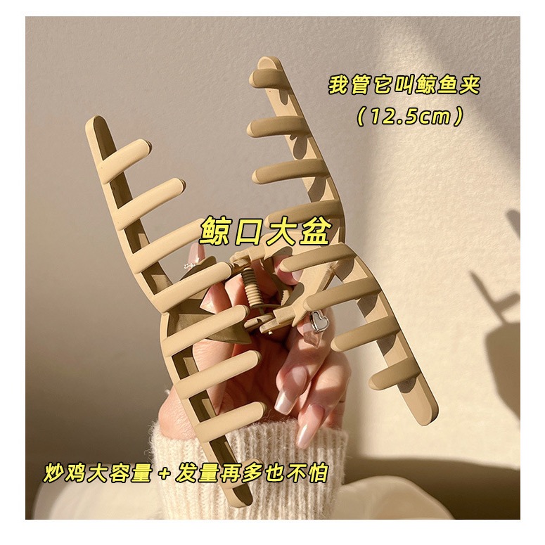 大號鯊魚夾 仙女髮夾 大抓夾 強力抓夾髮夾 盤髮必備-細節圖6