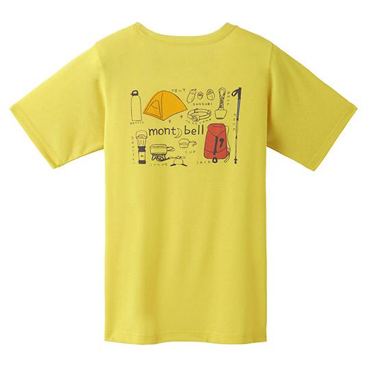 🔥淺灰現貨🔥Mont-bell Wickron 山裝備 露營 女 T-shirt 短袖 快乾 透氣 排汗 消臭 抗UV-細節圖3