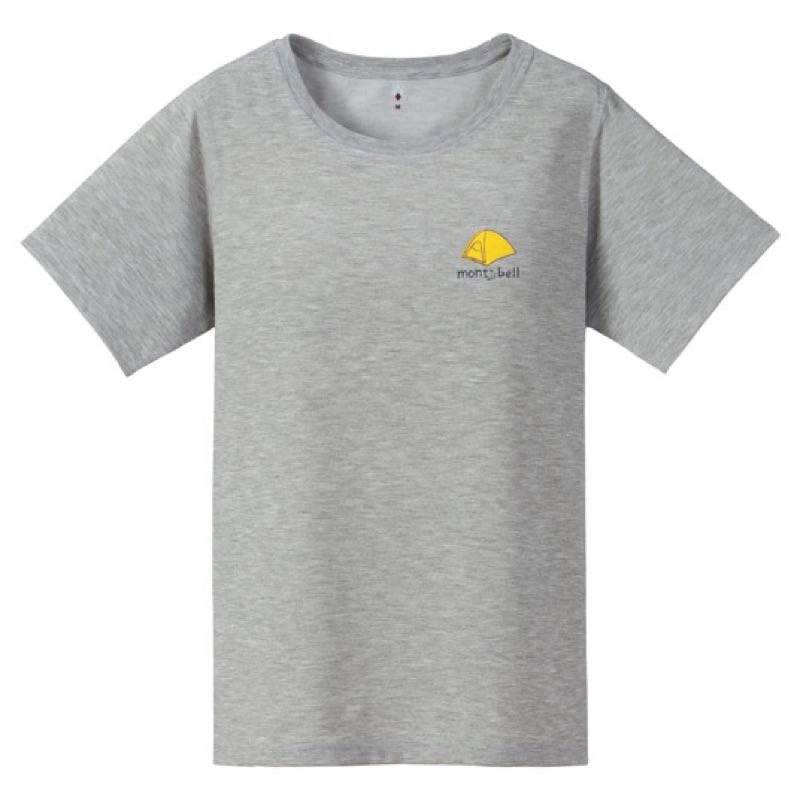 🔥淺灰現貨🔥Mont-bell Wickron 山裝備 露營 女 T-shirt 短袖 快乾 透氣 排汗 消臭 抗UV-細節圖6