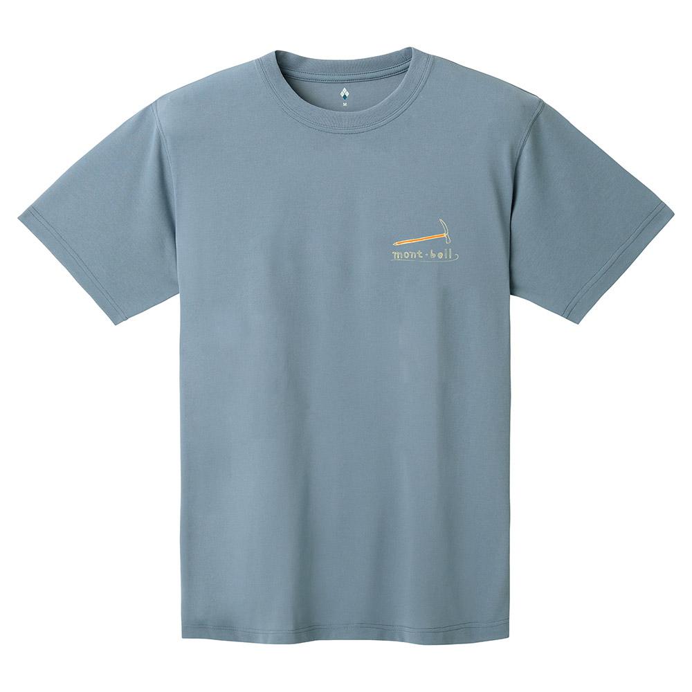 Mont-bell Wickron T 山裝備 露營 男 中性款 T-shirt 短袖 快乾 透氣 排汗 消臭 抗UV-細節圖2