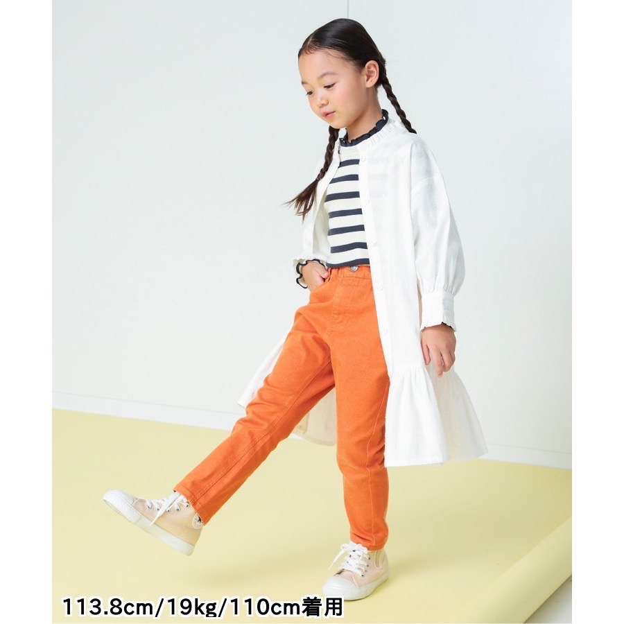 日本童裝BZ-極輕系列長褲-細長形長褲-細節圖2