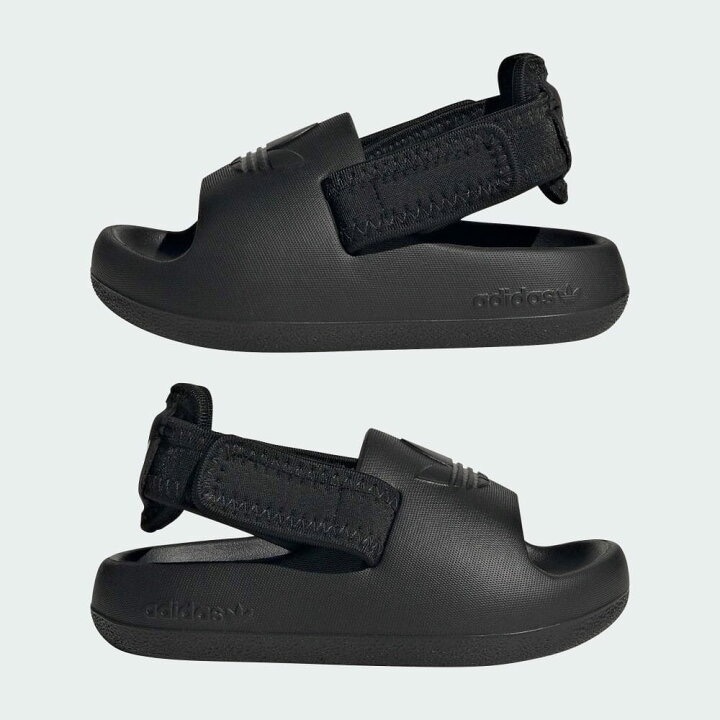 日本adidas ADIFOM ADILETTE SLIDES Kids兒童涼鞋-細節圖7