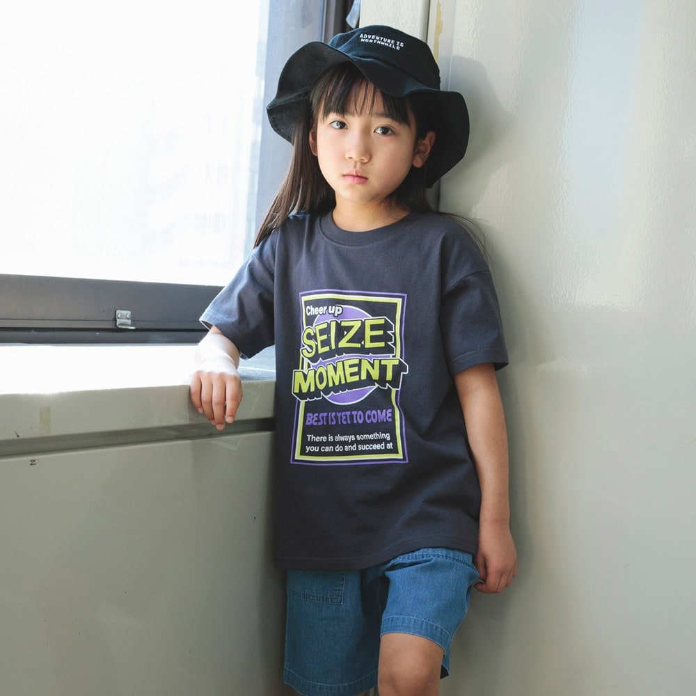 日本童裝-夏季美式印花短袖tee-細節圖3