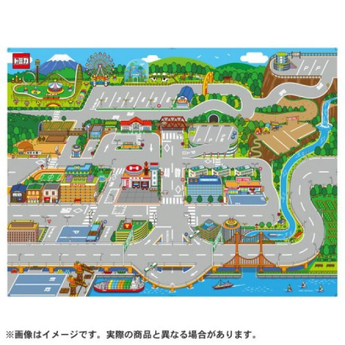 日本玩具-Tomica小汽車 交通道路遊戲墊現貨