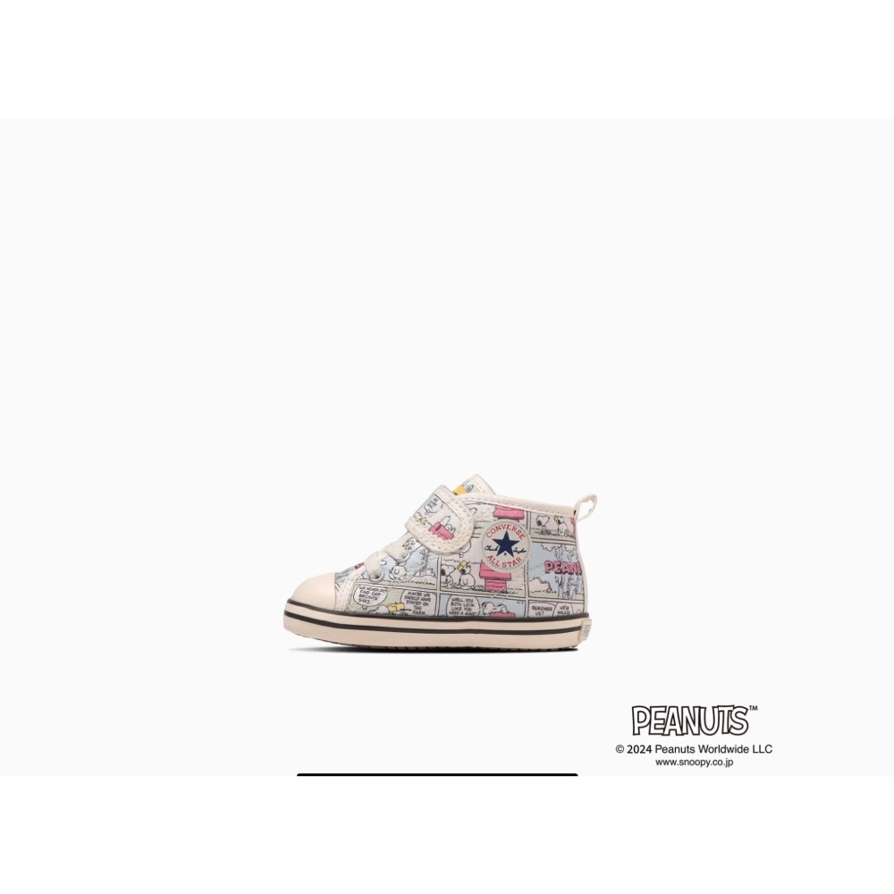 日本限定Converse小童-CONVERSE BABY ALL STAR N PEANUTS SP V-1漫畫款-細節圖7