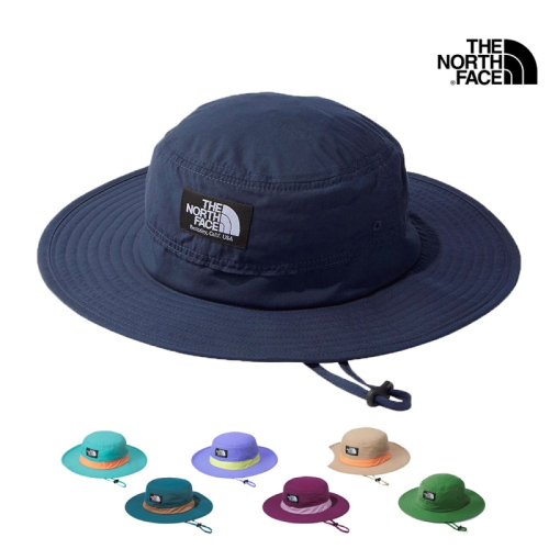 日本童裝The North Face -2024春夏新色兒童遮陽帽