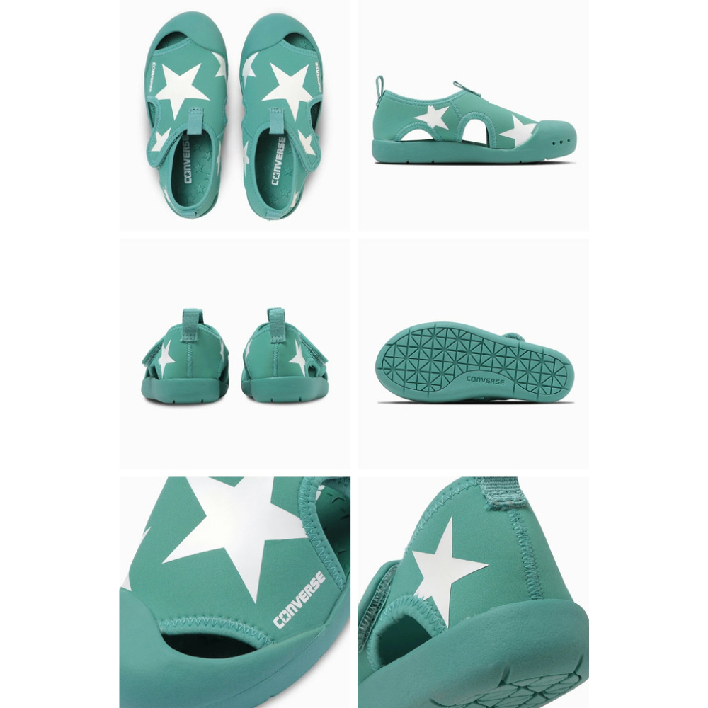 日本限定 Converse KID＇S CVSTARSANDAL 水陸兩用穿涼鞋-細節圖6