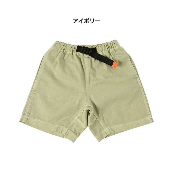 日本童裝-夏季繽紛水洗短褲-細節圖6