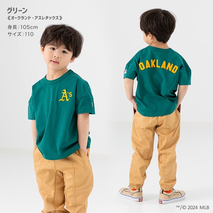 日本童裝-MLB聯名上衣(小孩款)-細節圖5