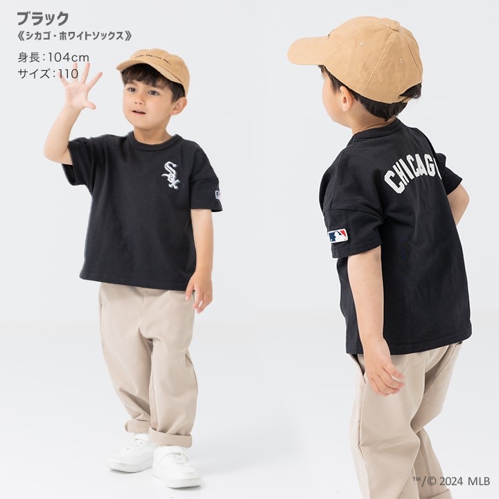 日本童裝-MLB聯名上衣(小孩款)-細節圖8