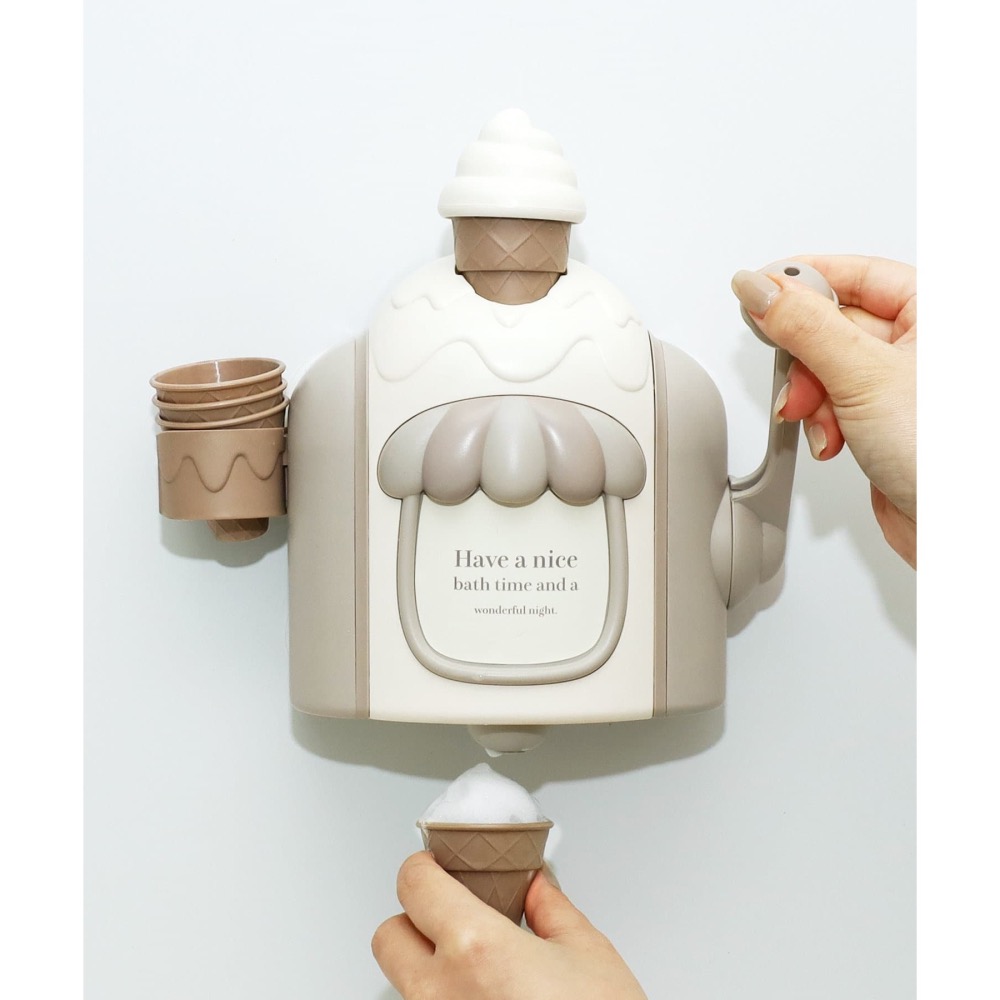 日本洗澡玩具-泡泡冰淇淋機(現貨）-細節圖2