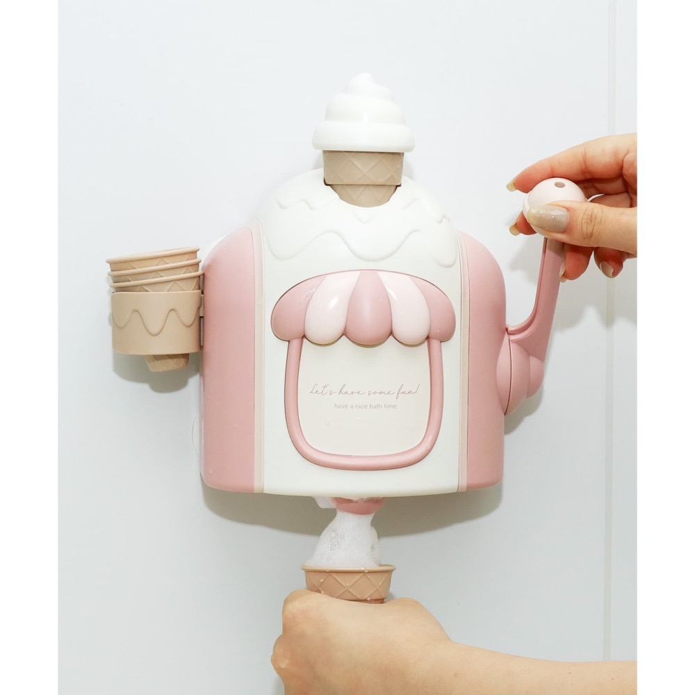 日本洗澡玩具-泡泡冰淇淋機(現貨）-細節圖4