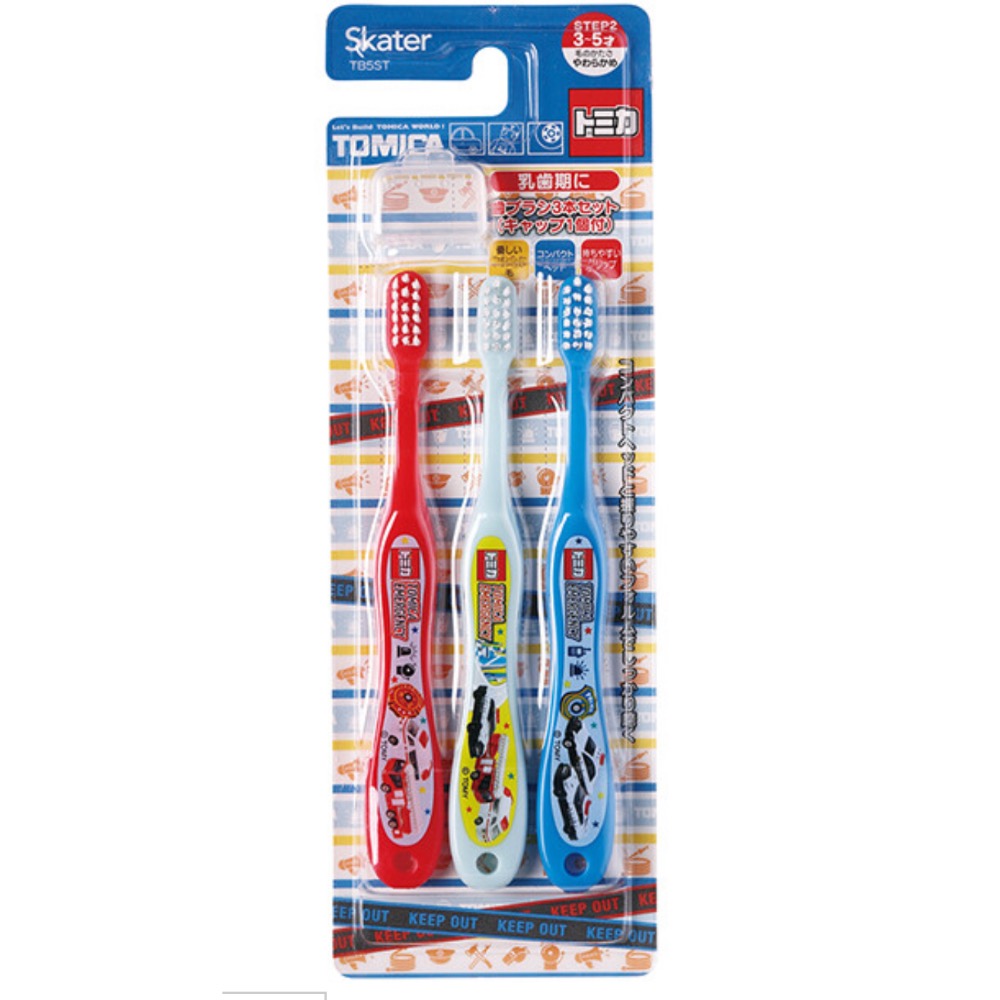 日本小物｜3-5歲卡通牙刷（現貨）-細節圖2
