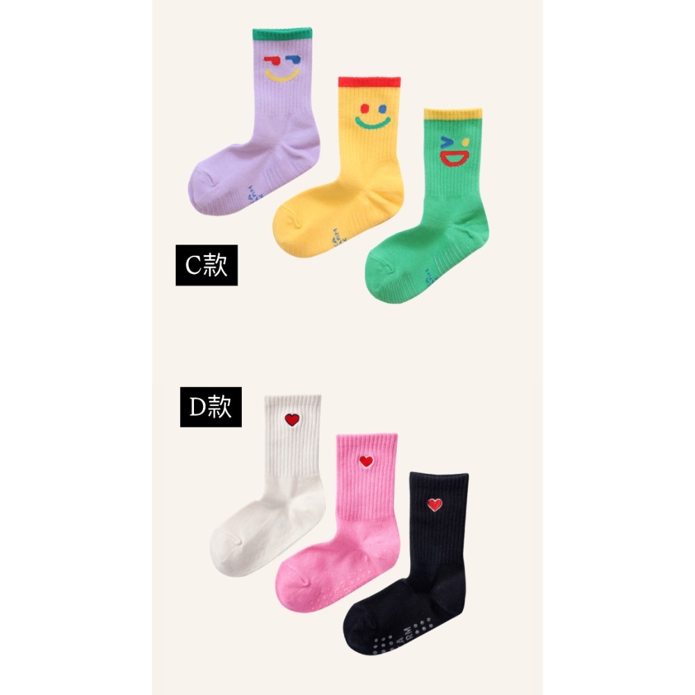 韓國製插畫止滑親子襪-細節圖8