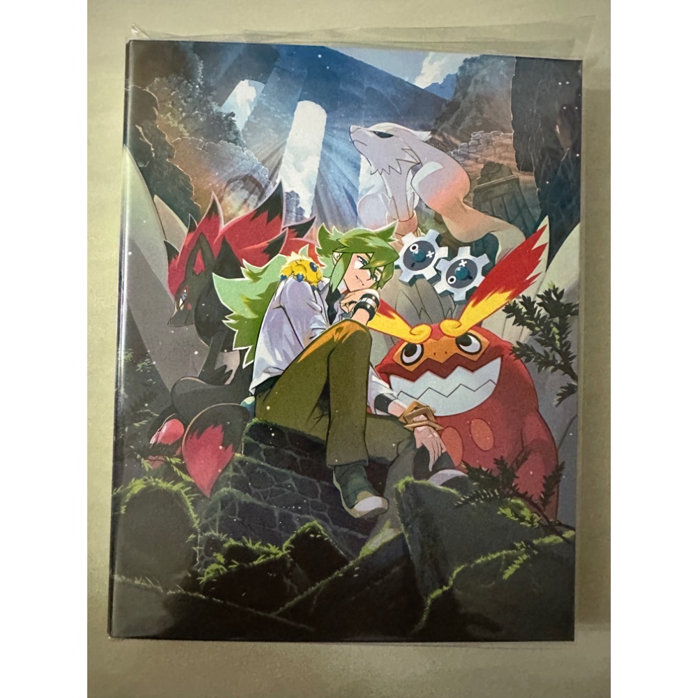 《正版》Pokemon 寶可夢 PTCG集換式卡牌 、N卡冊、硬幣、N的索羅亞特典卡-規格圖2