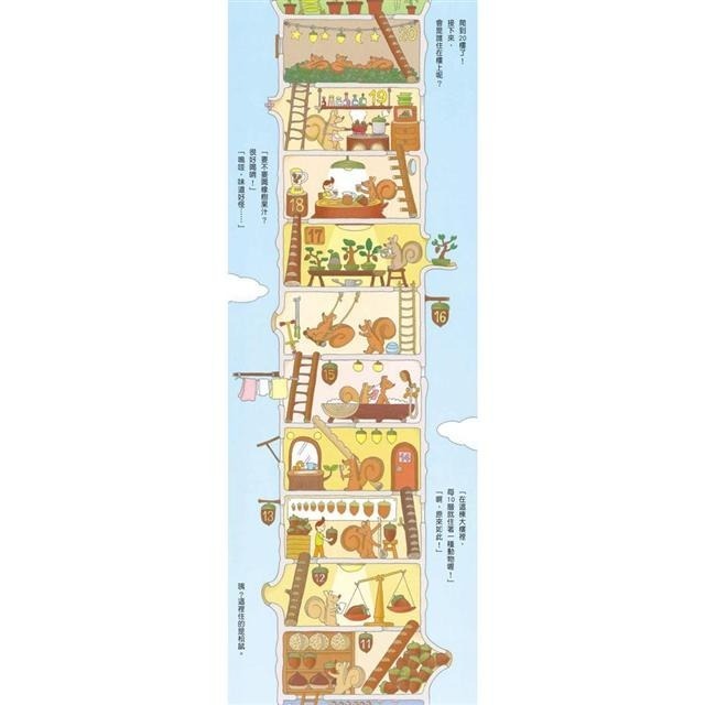 岩井俊雄奇妙繪本集：飛天遁地100層樓的家 迷你版(全套四本)-細節圖3