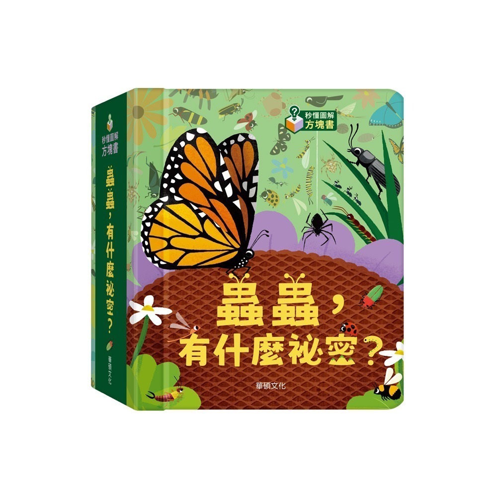 方塊書系列 鯊魚/ 愛,是什麼?/大都市,有甚麼?/ 工程,做甚麼?/農場,忙什麼?/蟲蟲,有什麼秘密?/太空有什麼?-細節圖7