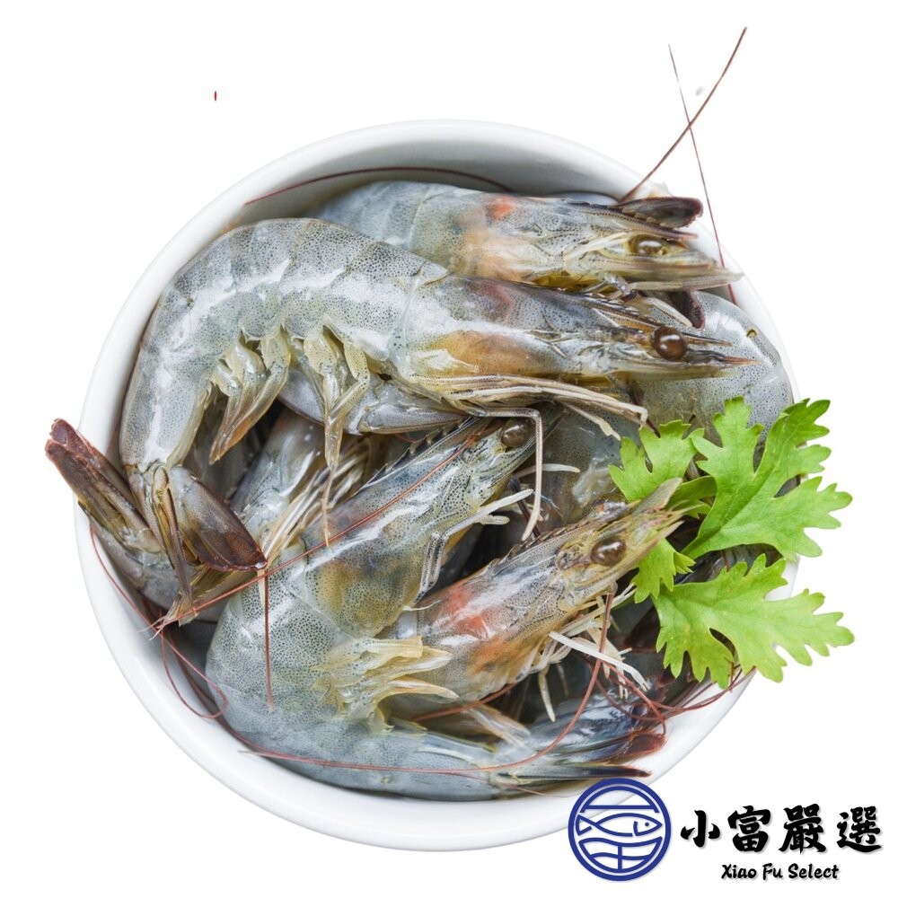 【小富嚴選】嚴選高品質白蝦 產地新鮮捕撈。(規格20/30/40/50/60/70/80/100/重量850g)-細節圖2