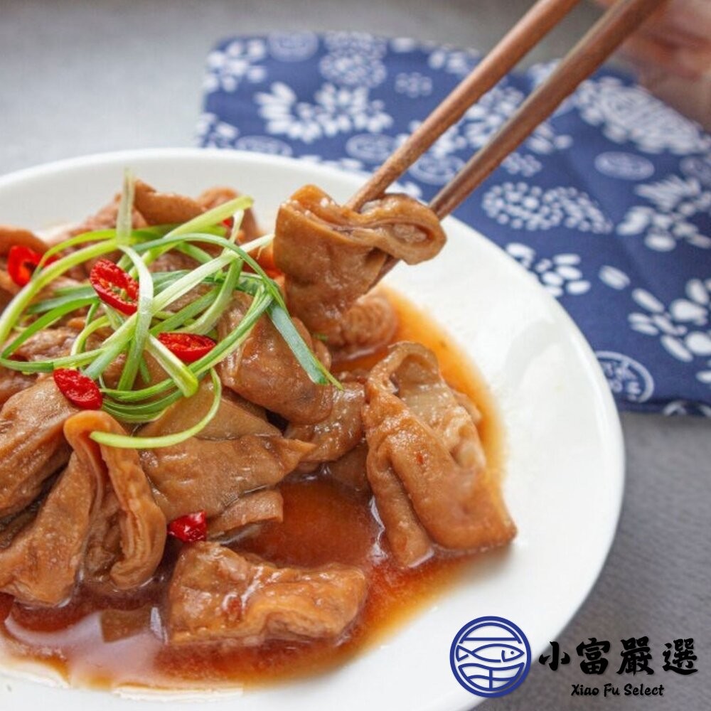 【小富嚴選】富貴大腸 特選台灣本產優質大腸 獨家配方滷製 (150g/包) 滷味 大腸頭 下酒菜 經典小菜-細節圖3