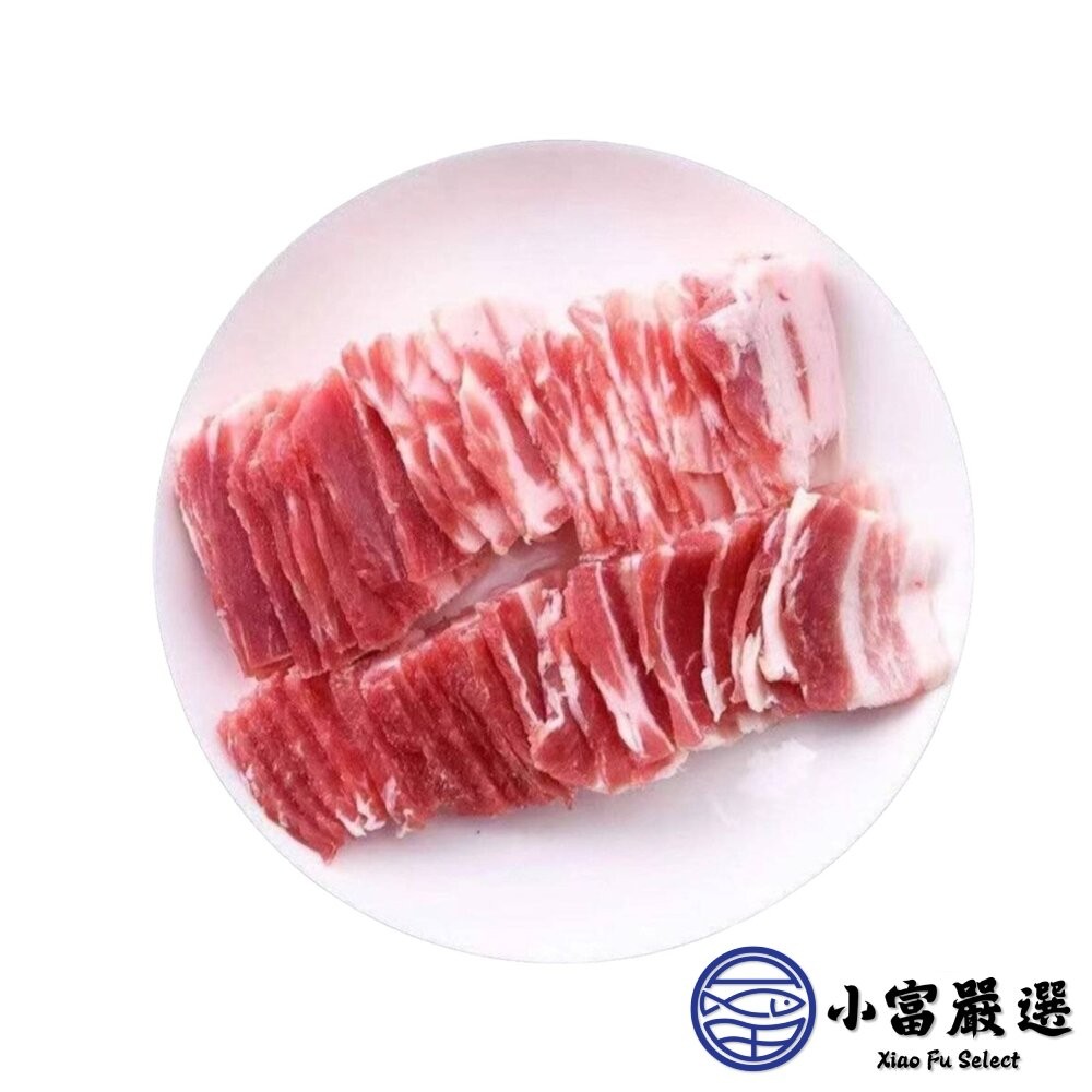 【小富嚴選】加拿大豬肉片 豬肉炒片 大份量 豬肉 肉片 生鮮豬肉片(18公斤/件) 熱炒 燒烤 火鍋肉片 炒菜-細節圖2