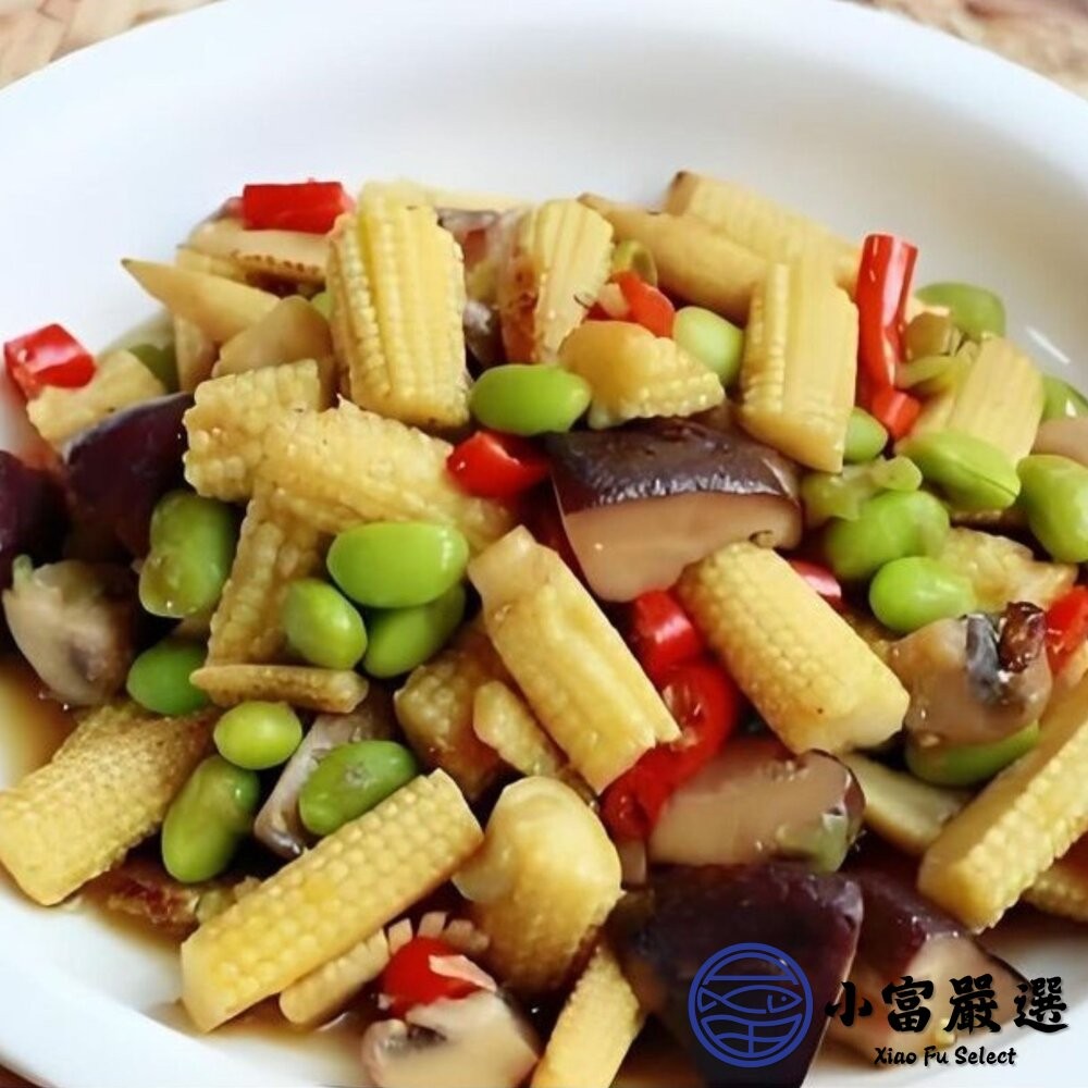 【小富嚴選】玉米筍切段 玉米筍段 玉米筍 迷你玉米 (1000g/包) 家常菜 炒玉米筍-細節圖4