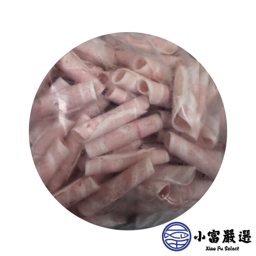 【小富嚴選】台灣梅花肉片 豬梅花肉片 台灣豬(600g/包) 火鍋肉片 豬肉片 燒烤 涮肉片 家庭號-細節圖2
