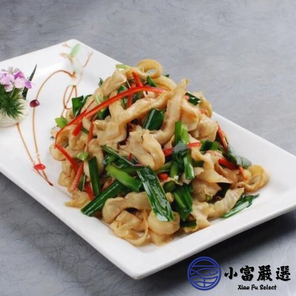 【小富嚴選】調味干貝唇 海味干貝唇 干貝唇 (1000g/包) 年菜 涼拌 海鮮-細節圖4