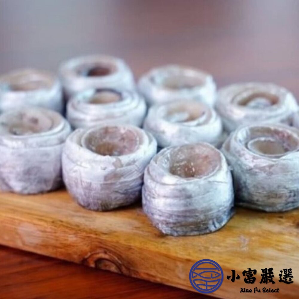 【小富嚴選】深海去刺白帶魚捲 白帶魚卷 銀帶魚捲 (500g/包) 白帶魚皮 白帶魚肚 真空包裝 香煎-細節圖3