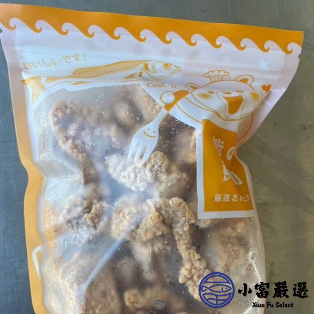 【小富嚴選】預炸咕咾肉 咕咾肉 醃製咕咾肉 裹粉咕咾肉 (300g/包) 鹽酥雞 宵夜 點心-細節圖4