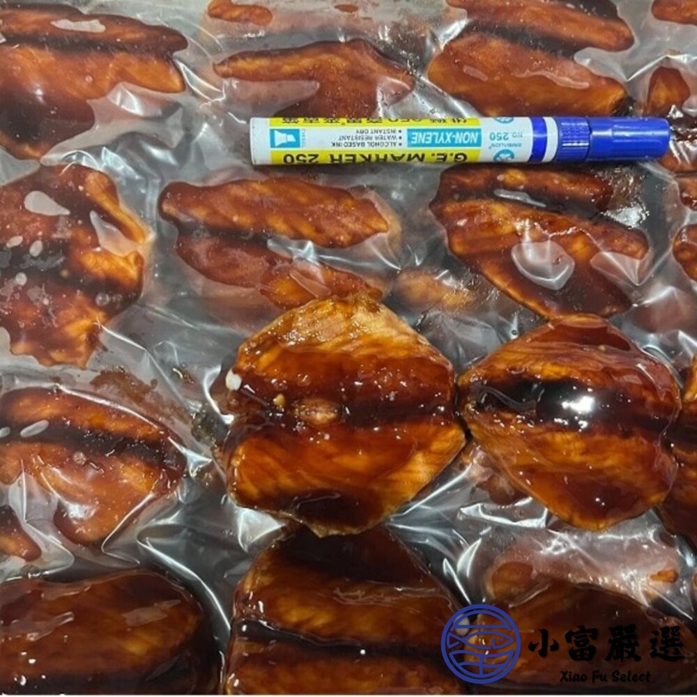 【小富嚴選】日式蒲燒鯛魚腹排 浦燒鯛 蒲燒鯛魚 約110片 (5KG/裝) 便當店 快餐店 日式便當 蒲燒-細節圖3