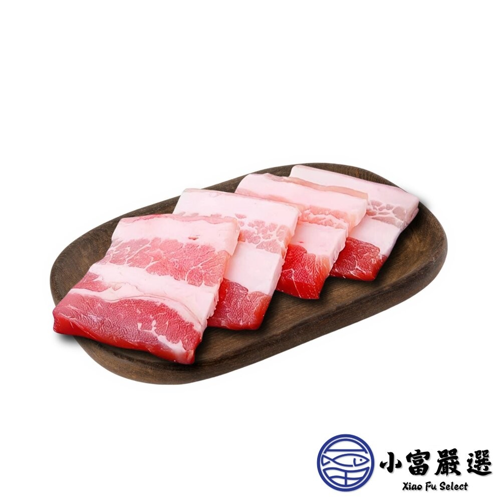 【小富嚴選】加拿大豬肉 豬肉炒片豬肉切片 (600g/包) 快炒店 火鍋 燒烤 簡單料理-細節圖2
