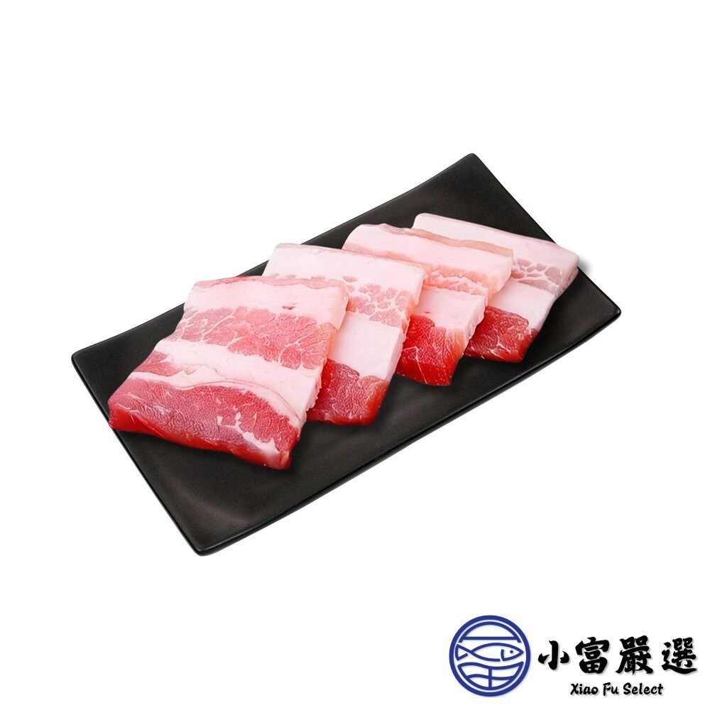 【小富嚴選】豬肉片 豬肉炒片 豬肉片裝 燒烤肉片 煎片豬肉 (3公斤/包) 燒烤 炒肉片 火鍋 家常菜-細節圖2