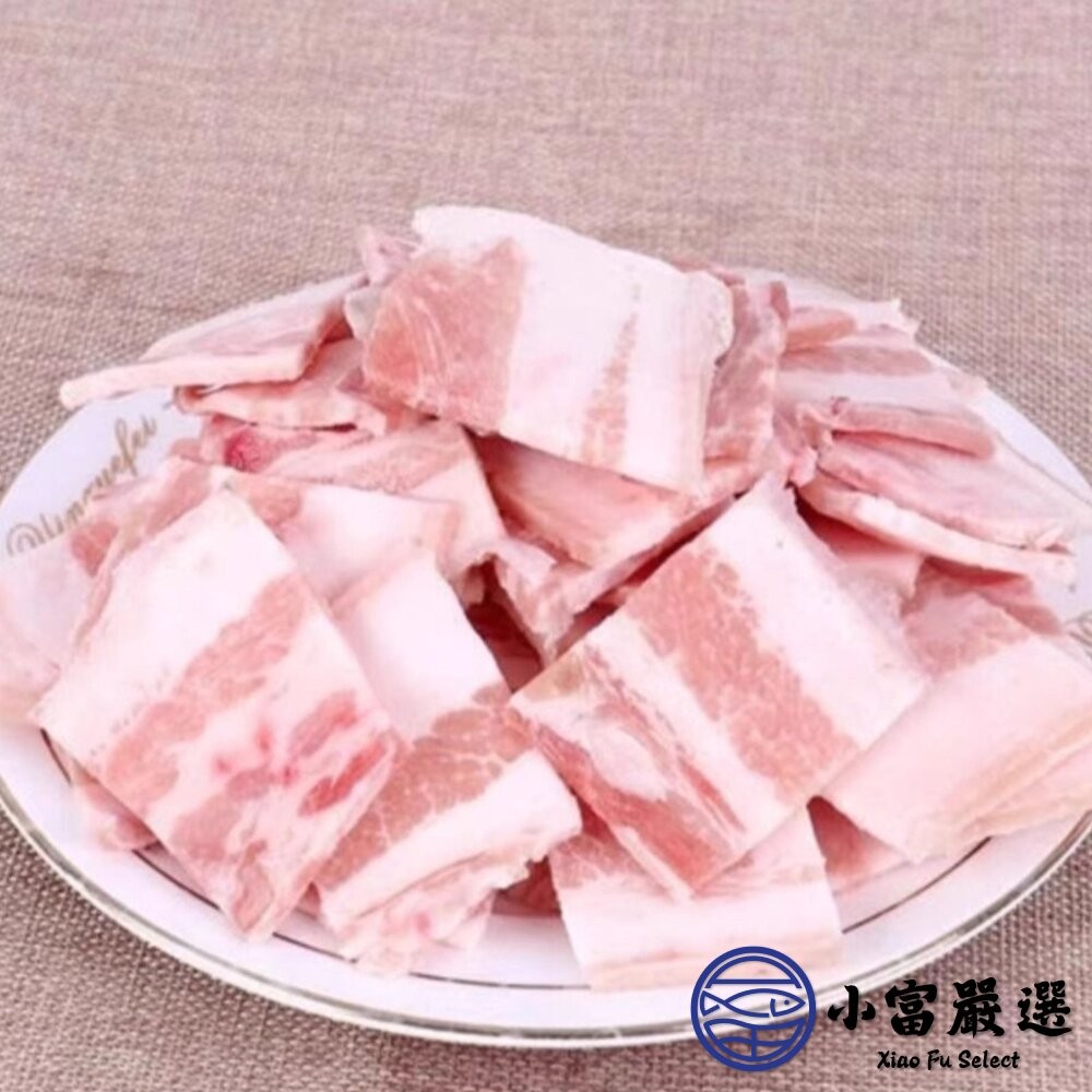 【小富嚴選】豬肉片 豬肉炒片 豬肉片裝 燒烤肉片 煎片豬肉 (3公斤/包) 燒烤 炒肉片 火鍋 家常菜-細節圖4