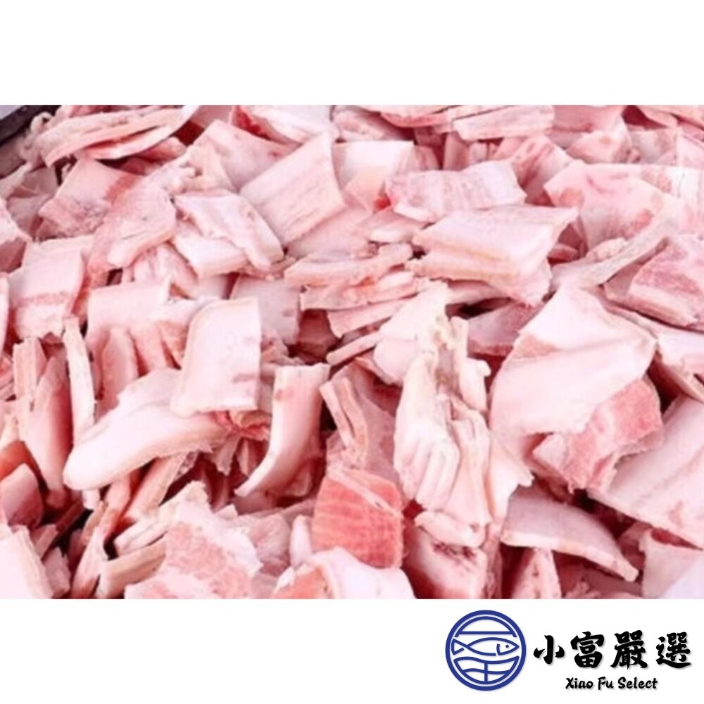 【小富嚴選】豬肉片 豬肉炒片 豬肉片裝 燒烤肉片 煎片豬肉 (3公斤/包) 燒烤 炒肉片 火鍋 家常菜-細節圖2