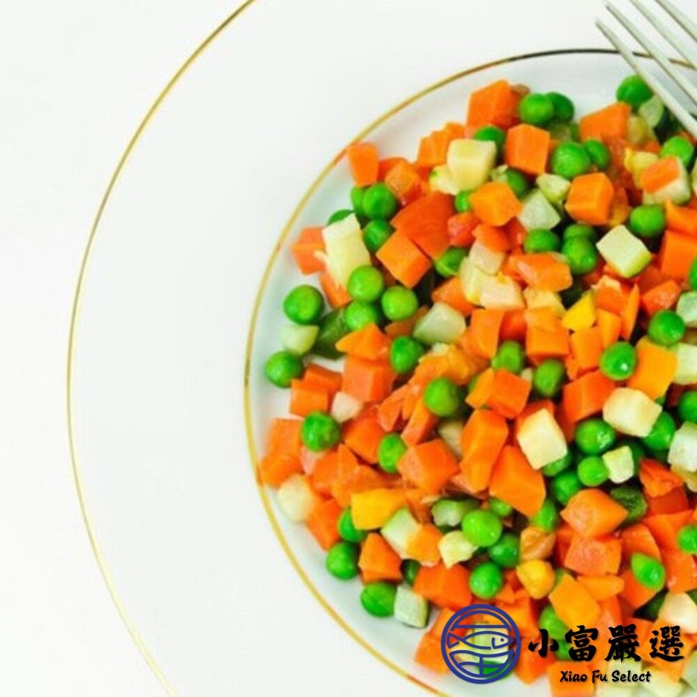 【小富嚴選】四色豆 (玉米粒、青豆仁、玉米、馬鈴薯) (1000g/包) 炒飯 配菜 調味-細節圖3